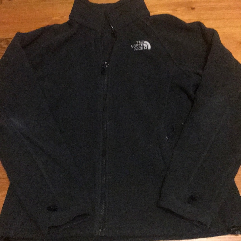 North Face fleece zippered jacket